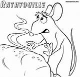 Ratatouille Coloring Pages Colorings Coloringway sketch template