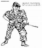 Soldier Coloring Army Pages Clipart Military Print Drawing Library Clipartmag sketch template