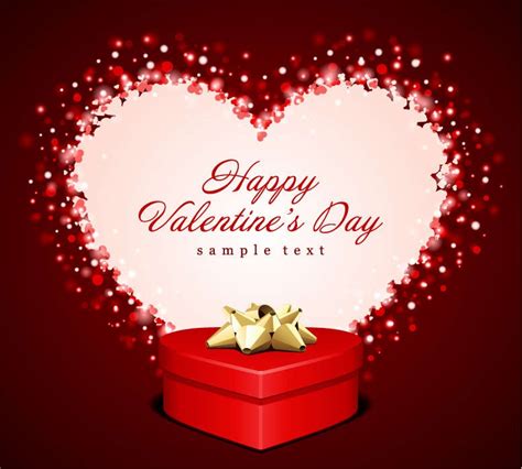 heart gift valentine card  vector graphics   web
