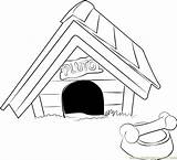 Dog House Pluto Coloring Pages Color Coloringpages101 Getcolorings sketch template