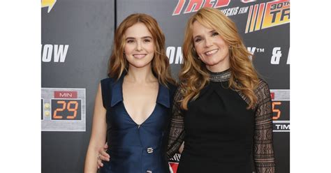 Lea Thompson And Daughter At Back To The Future Screening