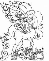 Freya Unicorn sketch template