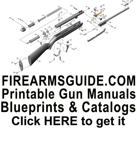 printable gun manuals blueprints schematics  catalogs