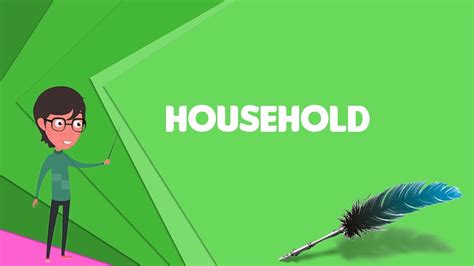 household explain household define household meaning  household youtube