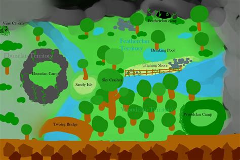 clan territory map  lightningaj  deviantart