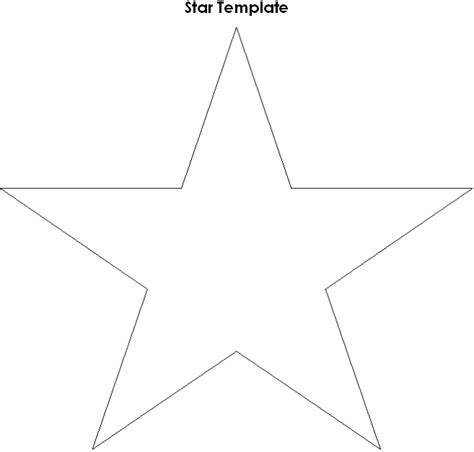 stars template clipartsco