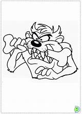 Coloring Taz Dinokids Pages Devil Tasmanian Close Library Clipart Popular sketch template