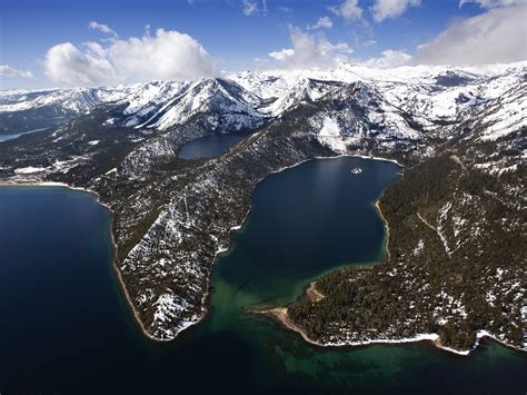 lake tahoe gains  billion gallons  water rises  inches tahoe