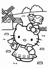 Kitty Hello Coloring Pages Color Kids Printable Sheets Print Farm Cartoon Colouring Book Bestcoloringpagesforkids Books Valentines Cat Size Christmas Birthday sketch template