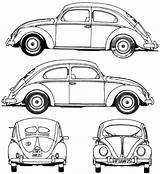 Beetle Car Coloring Designing Pages Vw Volkswagen Tocolor Color Choisir Tableau Un sketch template