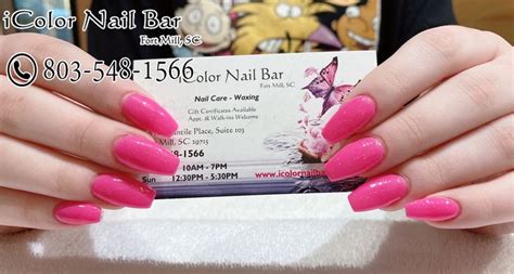 icolor nail bar nail salon  fort mill nails nail bar nail care