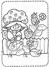 Strawberry Shortcake Aardbei Colorat Capsuni Charlotta Mewarnai Kleurplaten Coloriages Fraise Watering Fraises Kleurplaat Planse Buku Digi Animaatjes sketch template