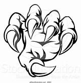 Claw Talons Lineart Atstockillustration sketch template