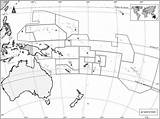 Mapa Oceania Politico Blanco Mudo Oceanía Reproduced sketch template