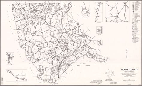 moore county nc wall map premium style  marketmaps vrogueco