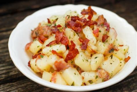bacon lovers german potato salad mama dweeb