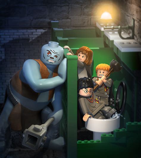 Harry Potter Scenes Made Of Lego