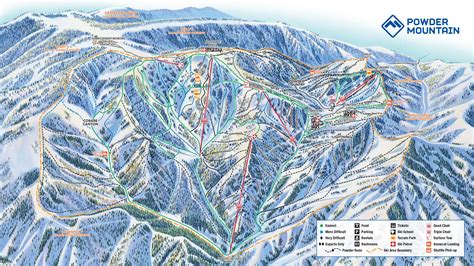 powder mountain ut   largest ski resort   usa