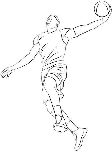 stephen curry coloring pages basketball player  worksheets