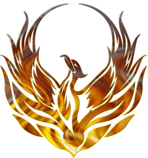 decal legendary phoenix creature png image high quality