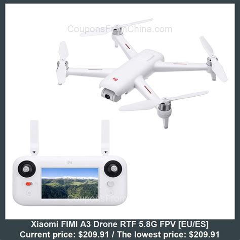 xiaomi fimi  drone rtf  fpv eues   usd  coupon  price  history