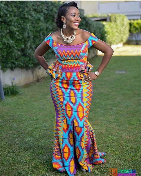 kente styles 2018 beautiful skirt and blouse african