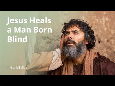 Jesus Heals A Man Blind From Birth John 9 1 41 Catholic