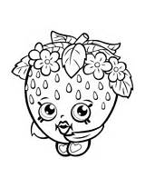 Shopkins Shopkin Coloring Pages Cheeky Chocolate Season sketch template