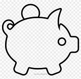 Bank Piggy Drawing Coloring Paintingvalley sketch template