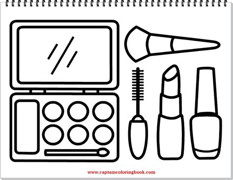 makeup coloring pages  adults     salesperson