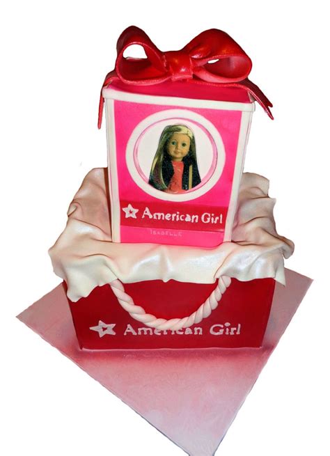 american girl doll 10th birthday cake