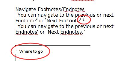 insert footnotes  endnotes  wps writer