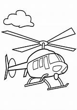 Helikopter Coloring Mewarnai Gambar Indiaparenting Preschool Elicottero Colorare Tempur sketch template
