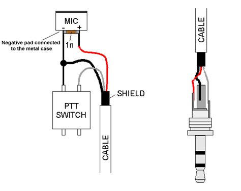 wiring diagram  xlr microphone
