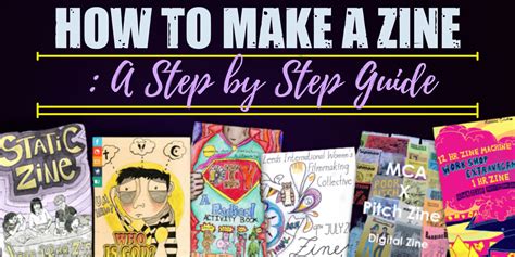 zine  step  step guide hooked  books