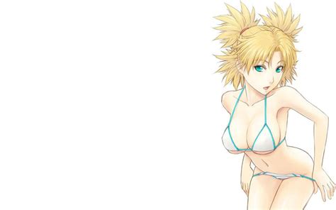 Blonde Hair Tagme Swimsuit Bikini Aqua Eyes Naruto Temari