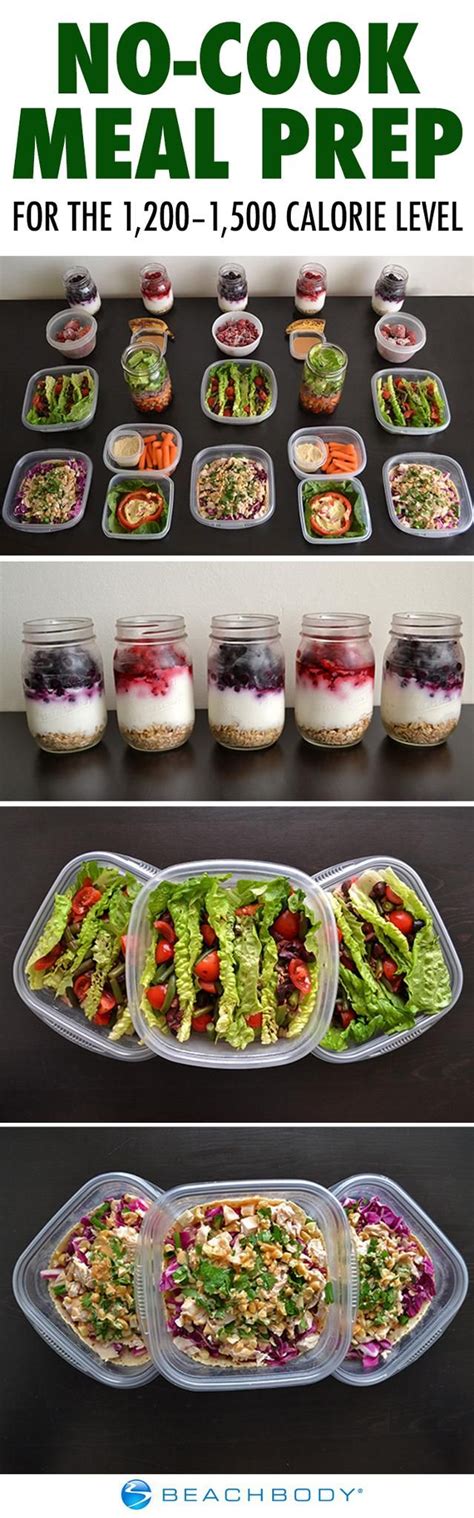 No Time Try This No Cook Meal Prep No Cook Meals Meals For The Week