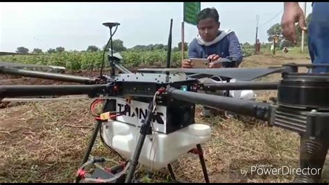 spraying  drone youtube