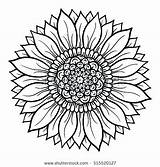 Mandala Coloring Pages Flower Printable Adults Sunflower Lotus Simple Vector Colouring Color Difficult Mandela Svg Colorings Getcolorings Getdrawings Sheets Tattoo sketch template
