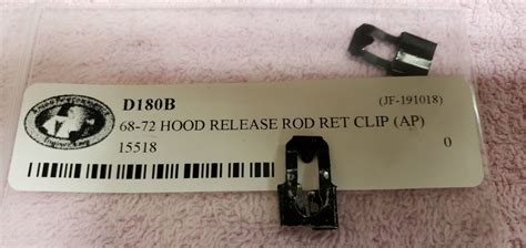 how to install hood release rod retainer clip pontiac gto forum