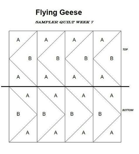 printable flying geese templates   flying geese quilt