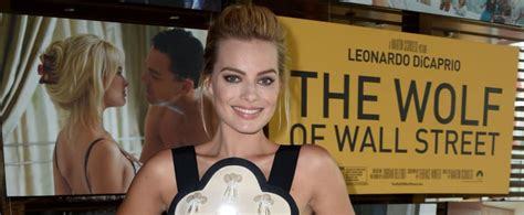 Margot Robbie Promoting The Wolf Of Wall Street In La Popsugar Celebrity