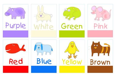 print   colors flashcards color flashcards preschool colors