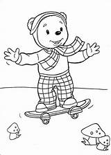 Rupert Bear Coloring Pages Mandala Ninjago Fun Kids Info Book sketch template