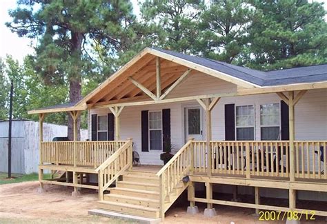 pin  dana donis  home ideas outdoor   mobile home porch mobile home exteriors