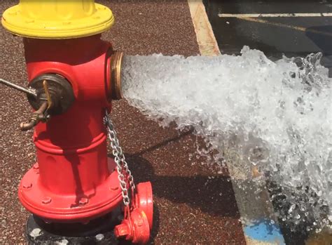 fire hydrant flushing  mdc