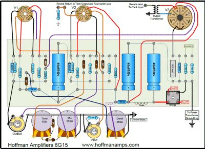 tube amp schematics tube amp information tube amp projects