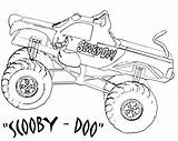 Monster Truck Coloring Pages Printable Drawing Kids Wonder Getdrawings Transportation sketch template