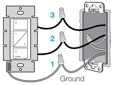 install  dimmer switch  lutron caseta wireless jca