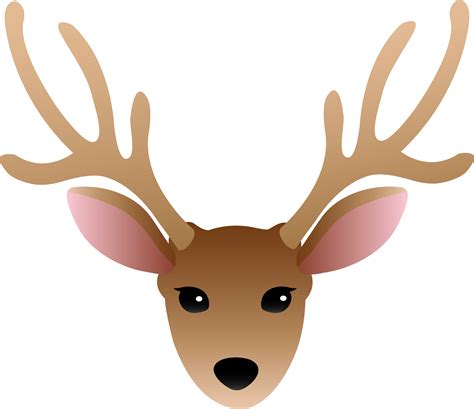 deer head silhouette clipart    clipartmag